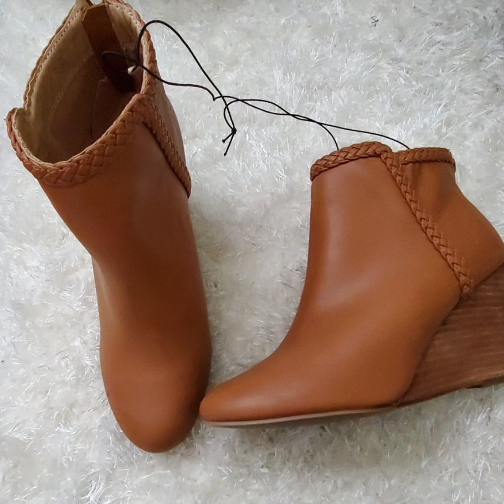 Vegan Leather Wedges